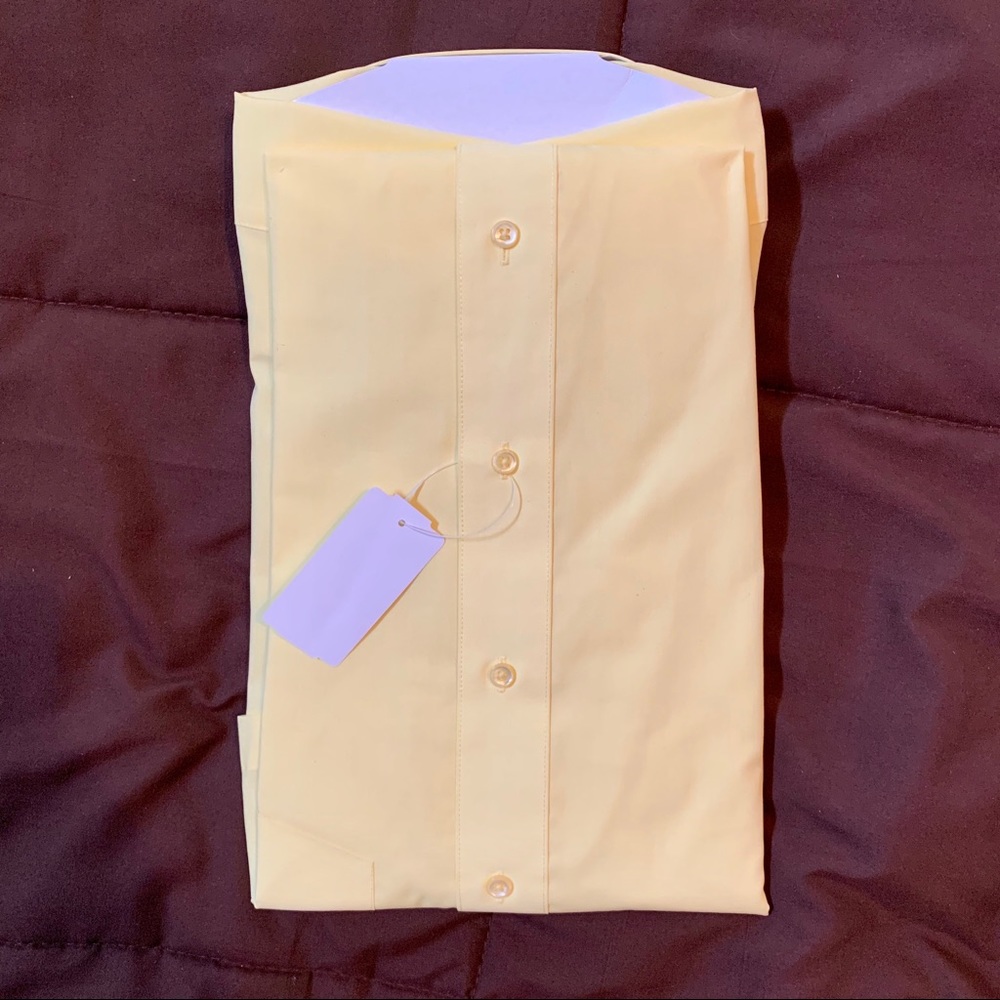 Foxcroft Button Front in Buttercup size 18 L/S - Picture 2 of 2